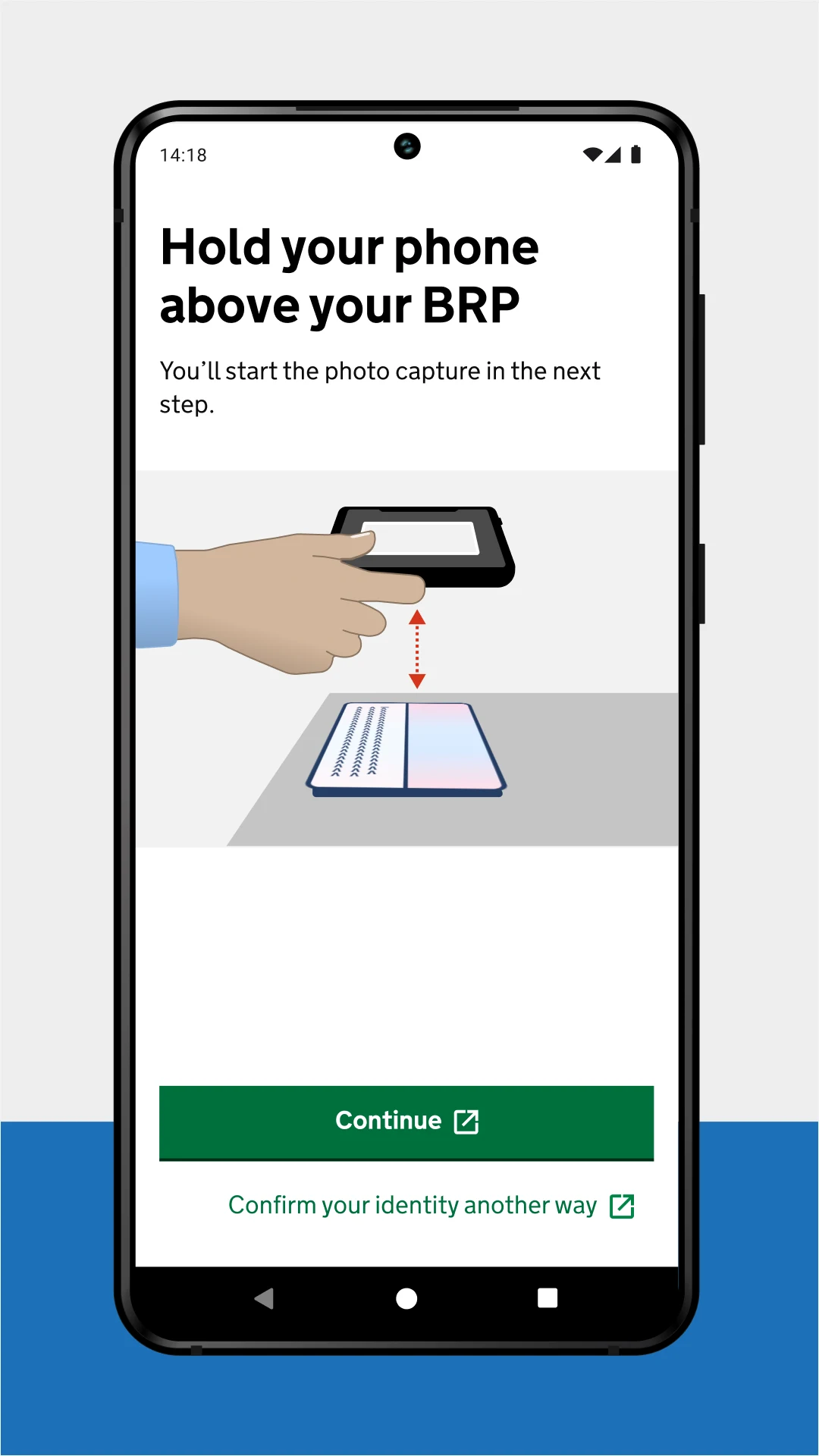 GOV.UK ID Check screenshot